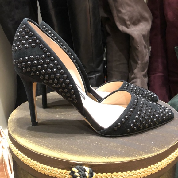 🆕Black Studded D’Orsay Pumps NWOT - Picture 3 of 6